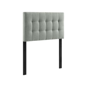 Cabecero Tulix tela anti fluidos Gris 2 Puestos