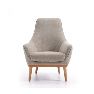 Poltrona Pedro Taupé Tela anti fluidos