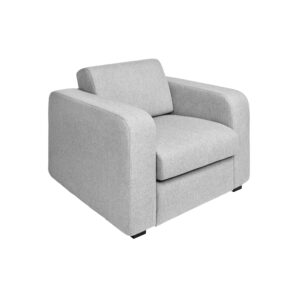 Poltrona Ebba Gris Tela Antifluidos 98x95x80