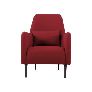 Poltrona Maylo Rojo Terciopelo pet friendly 74x68x92