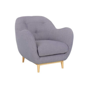 Poltrona Susana Gris Tela Antifluidos 95x94x85