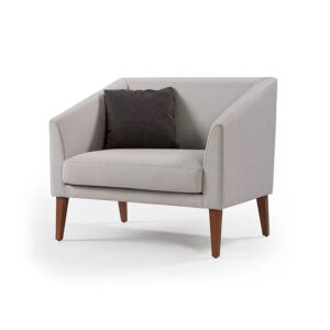 Poltrona Loli Gris Tela Antifluidos 87x64x76