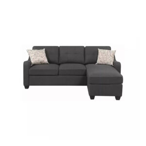 Sofá en L derecho Zack Tela Terciopelo 210x80x85